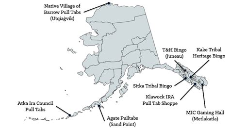 alaska casinos map.